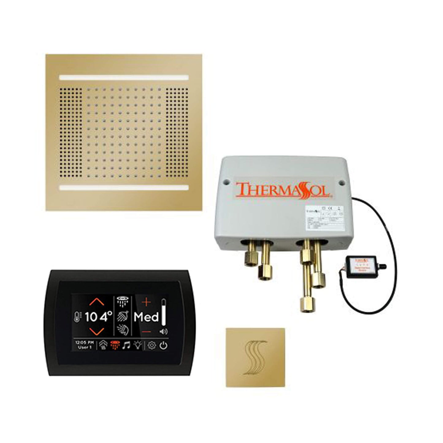 ThermaSol STC & HydroVive Total Wellness Package With Digital Shower Valve [TWPH] (SAK43412)