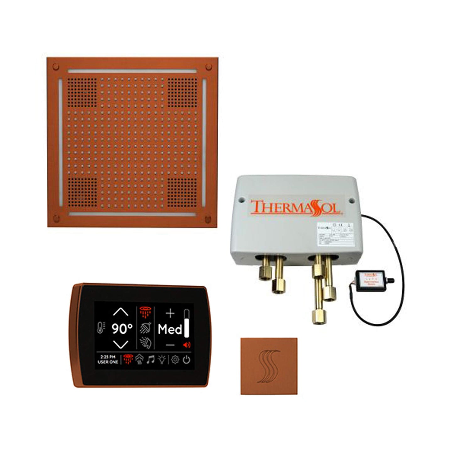 ThermaSol STC & HydroVive Total Wellness Package With Digital Shower Valve [TWPH] (SAK43412)