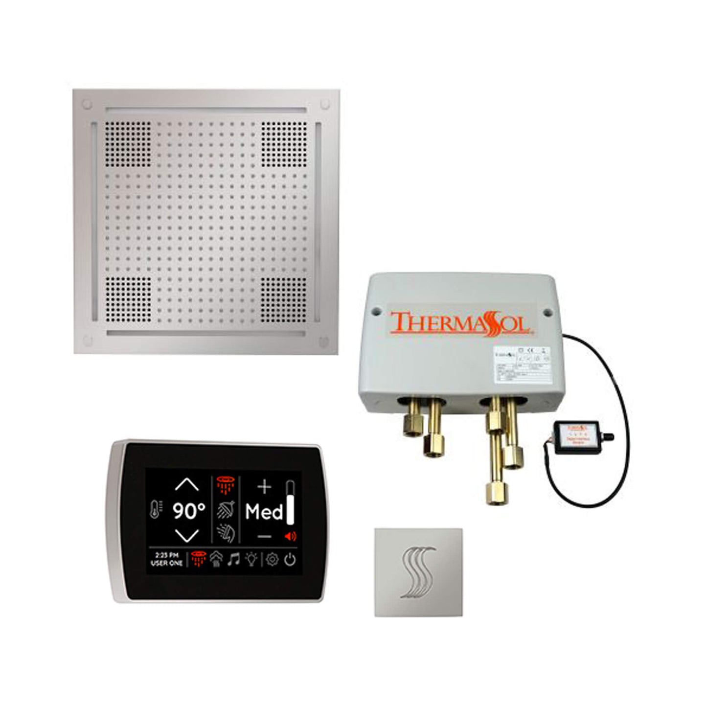 ThermaSol STC & HydroVive Total Wellness Package With Digital Shower Valve [TWPH] (SAK43412)