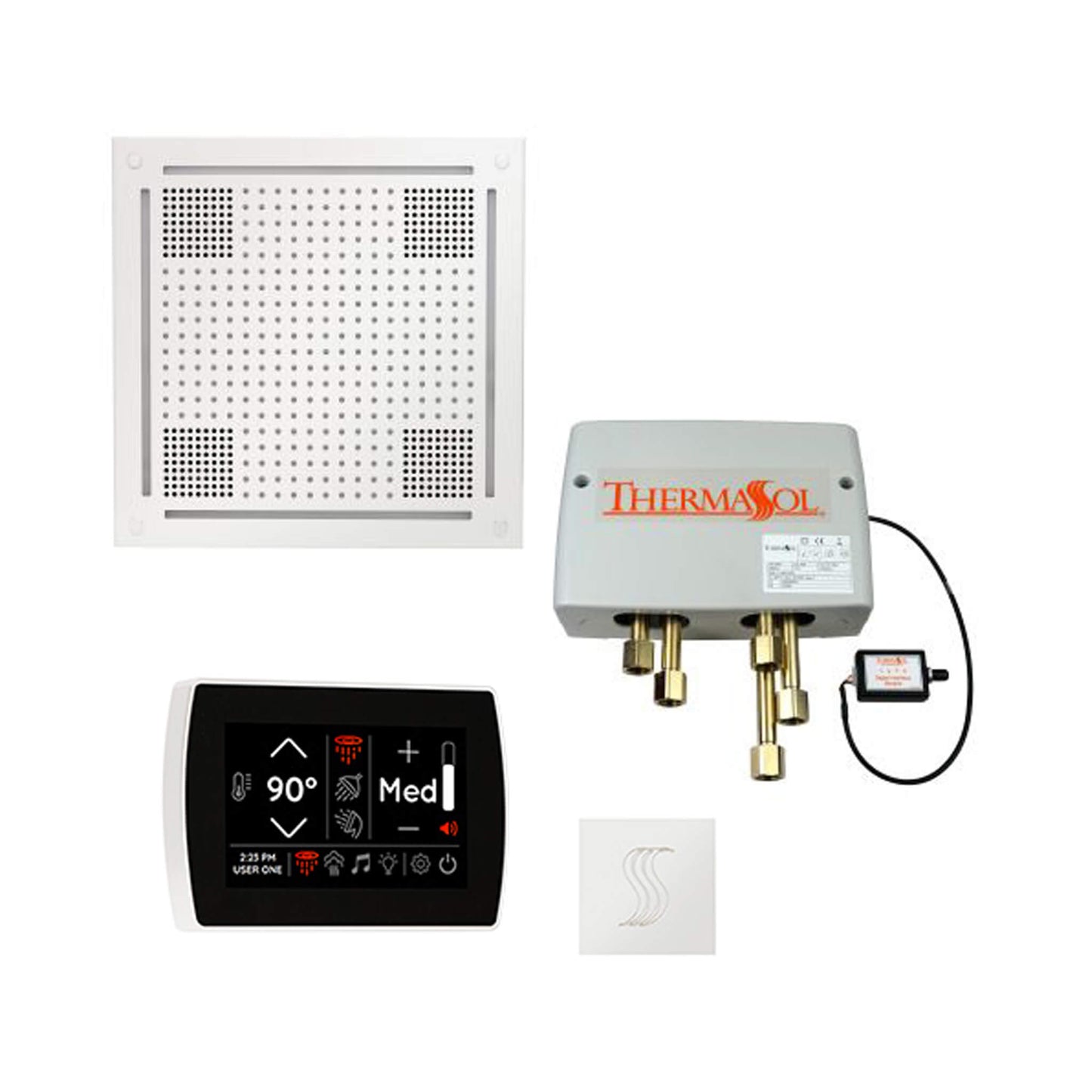 ThermaSol STC & HydroVive Total Wellness Package With Digital Shower Valve [TWPH] (SAK43412)