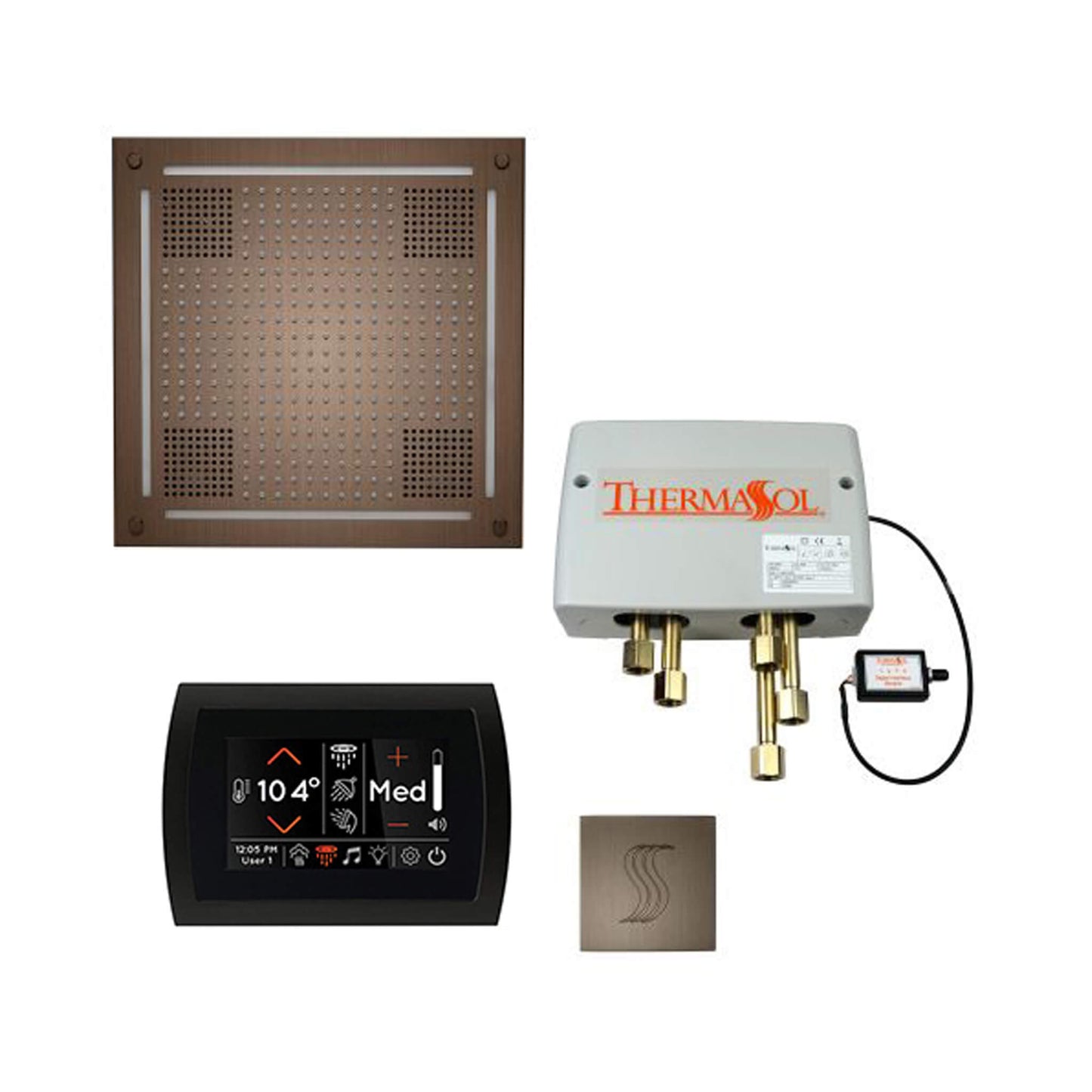 ThermaSol STC & HydroVive Total Wellness Package With Digital Shower Valve [TWPH] (SAK43412)
