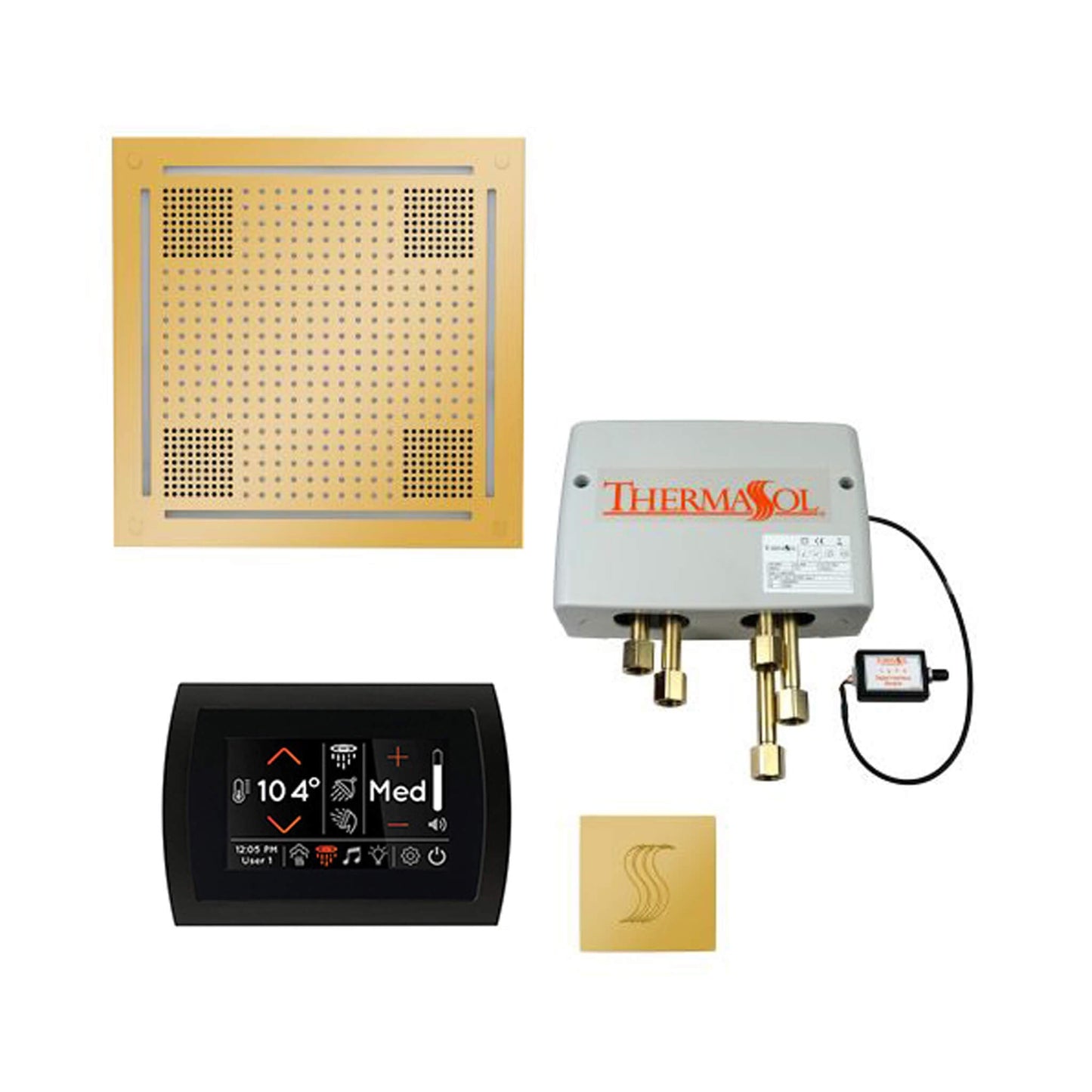ThermaSol STC & HydroVive Total Wellness Package With Digital Shower Valve [TWPH] (SAK43412)