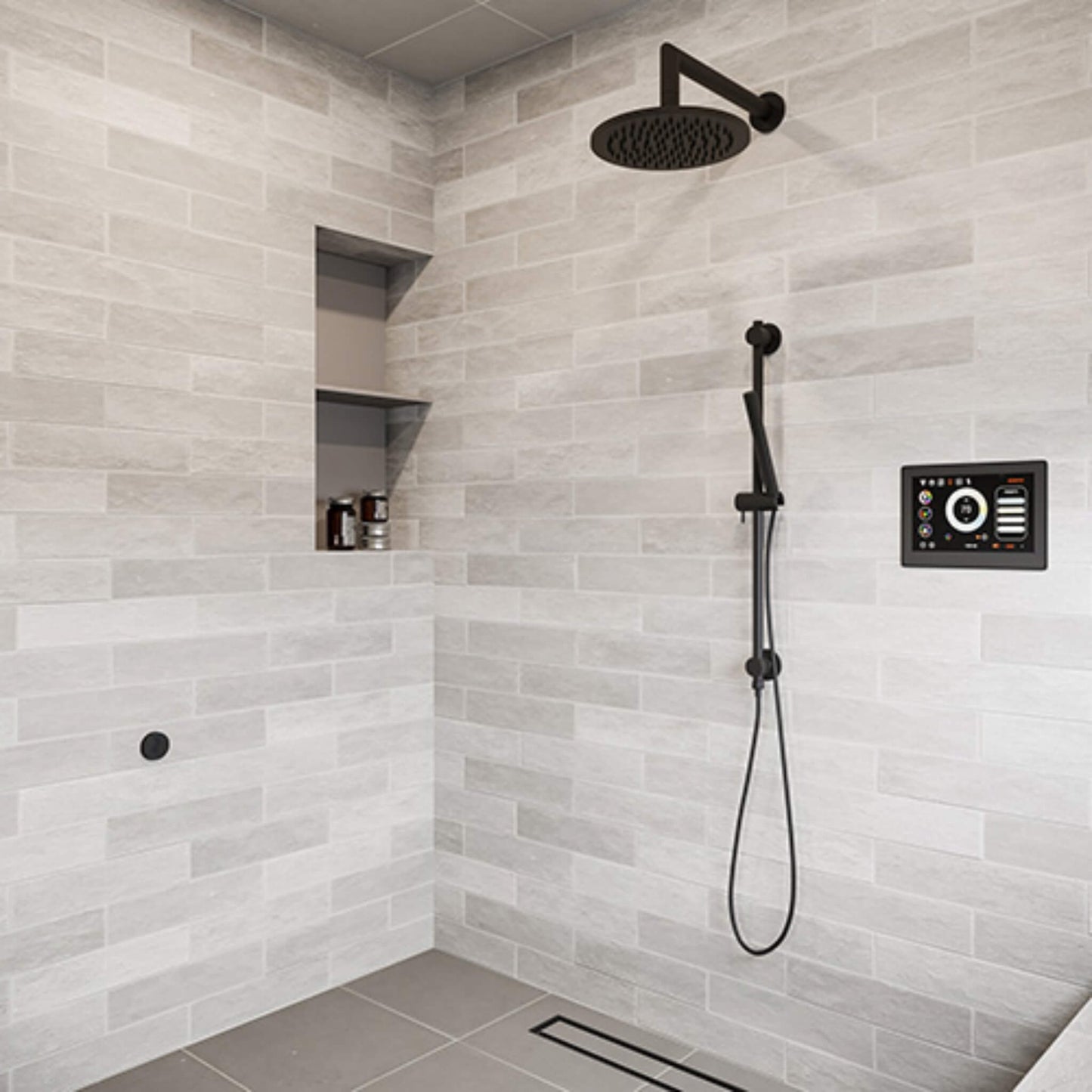 ThermaSol ThermaTouch 10-Inch Round Steam Shower Control Kit [TT10-SVRD] (SAK70519)