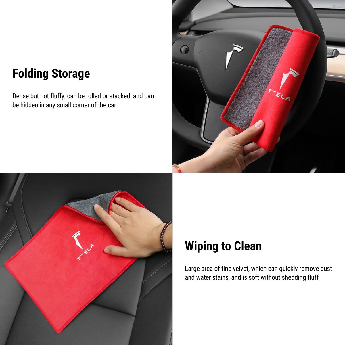 Premium Dual-Sided Microfiber Towel | 8x Absorbent | Coral Velvet + Suede | 28×20cm