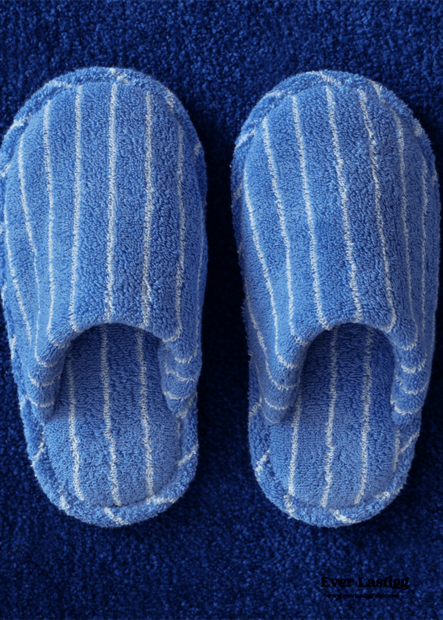 Thin Striped House Slippers