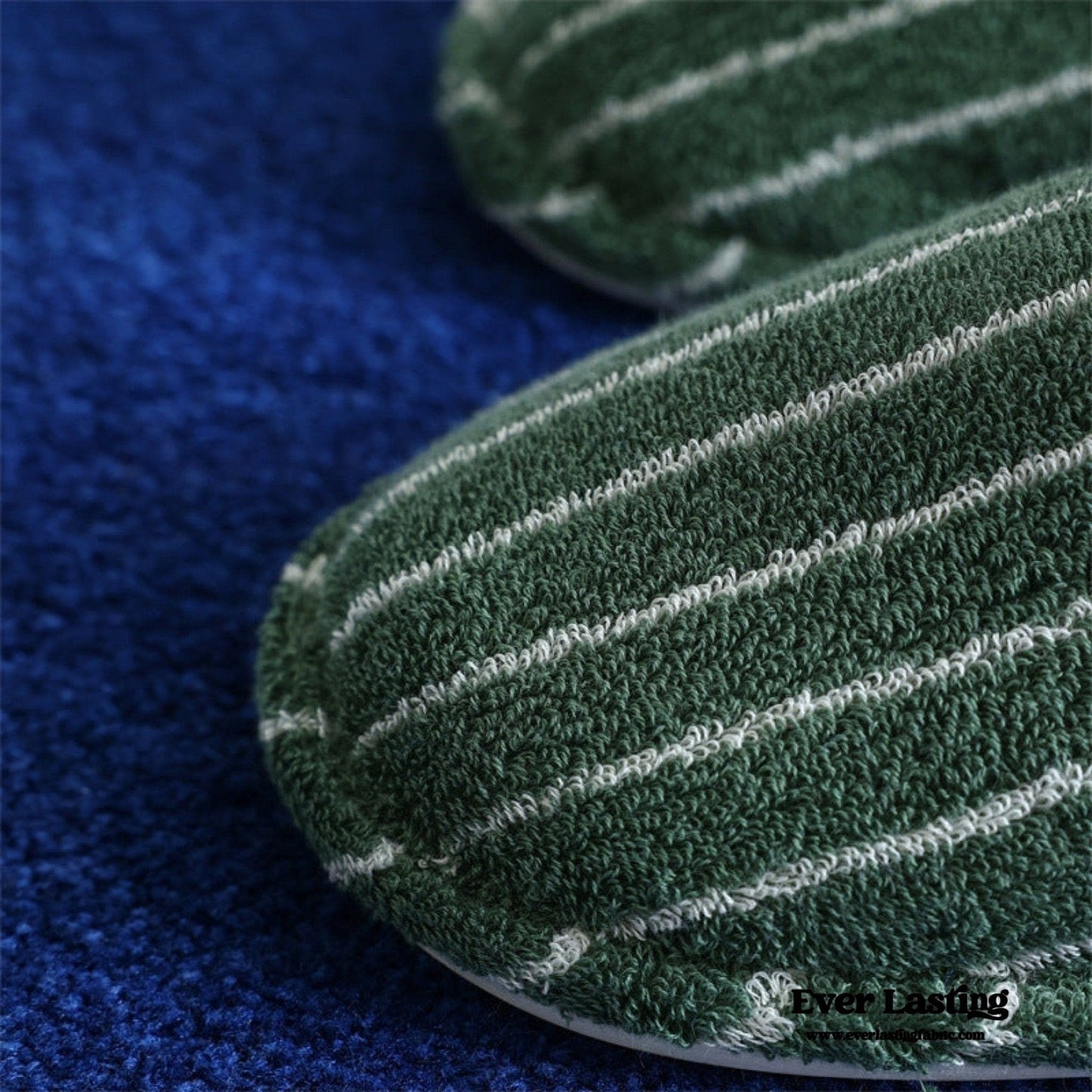 Thin Striped House Slippers