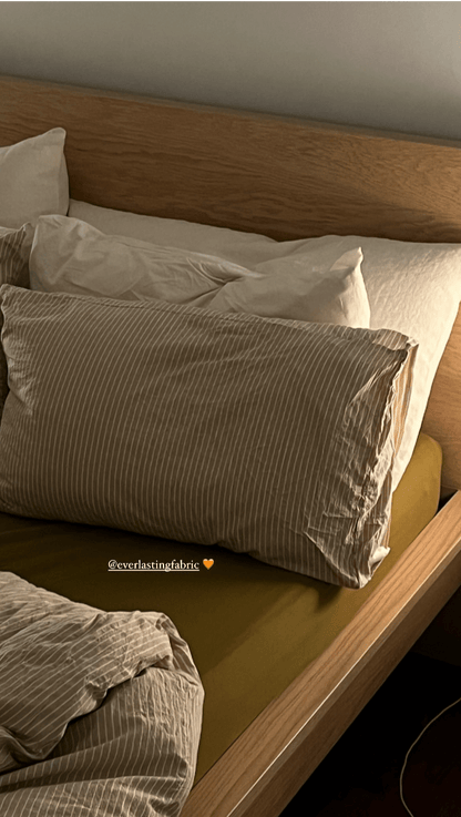 Thin Striped Pillowcases