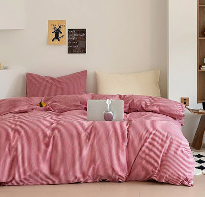 Thin Striped Pillowcases