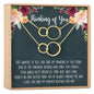 Thinking of You Necklace, Multiple Styles