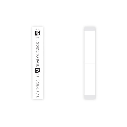 This Side to Base Tape Straight Strips