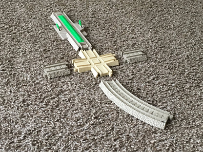 Trackmaster Crossover Railway Track for Toy Trains
