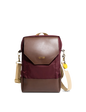 Corbin | Wine Nylon + Brown Leather