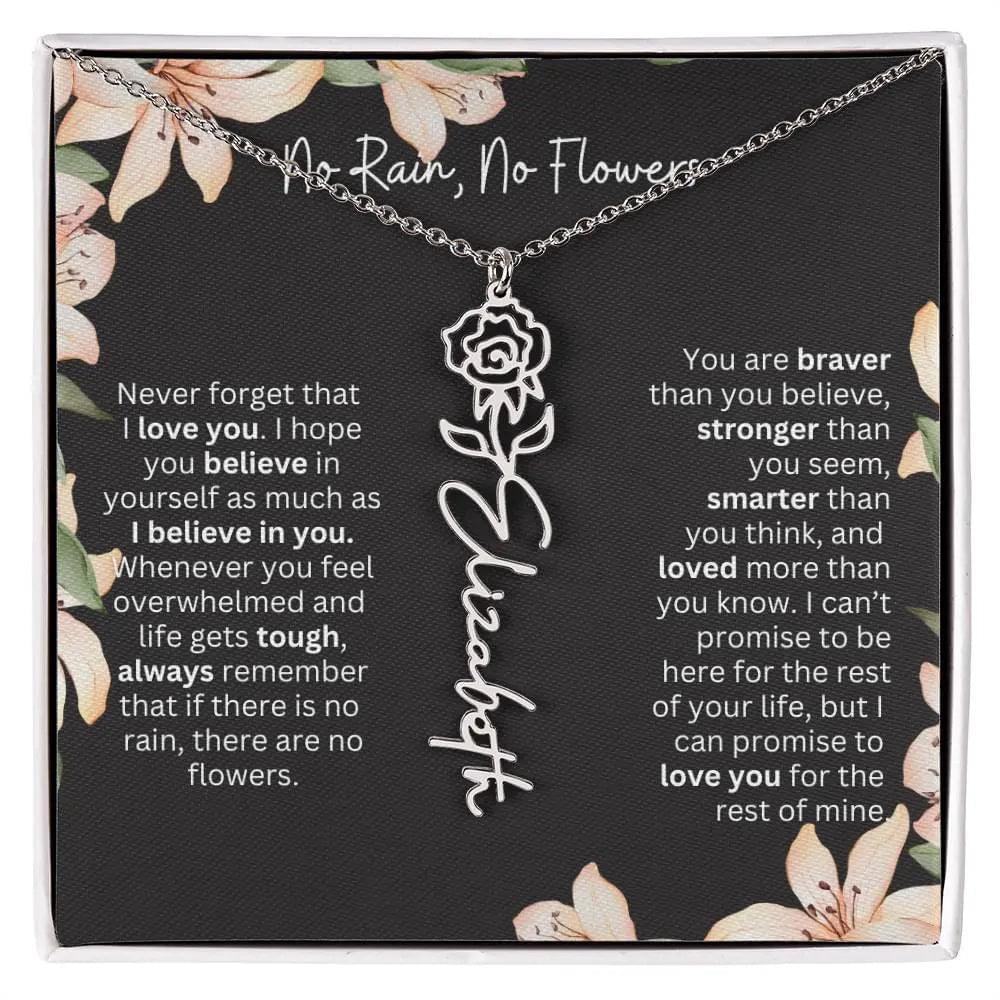 To My Beautiful Daughter Necklace