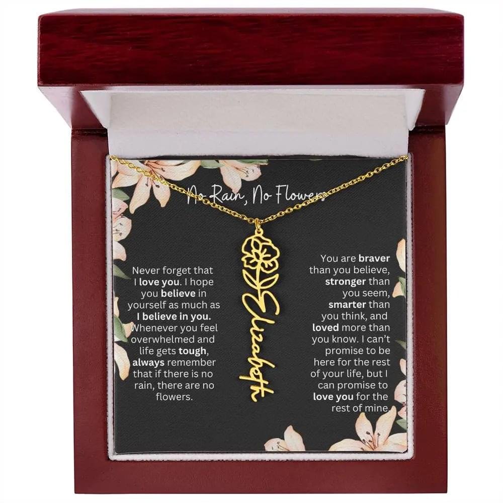 To My Beautiful Daughter Necklace