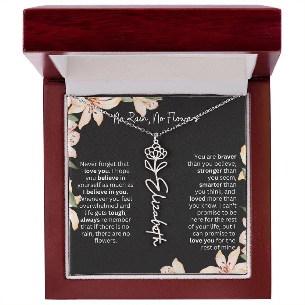 To My Daughter From Dad Necklace