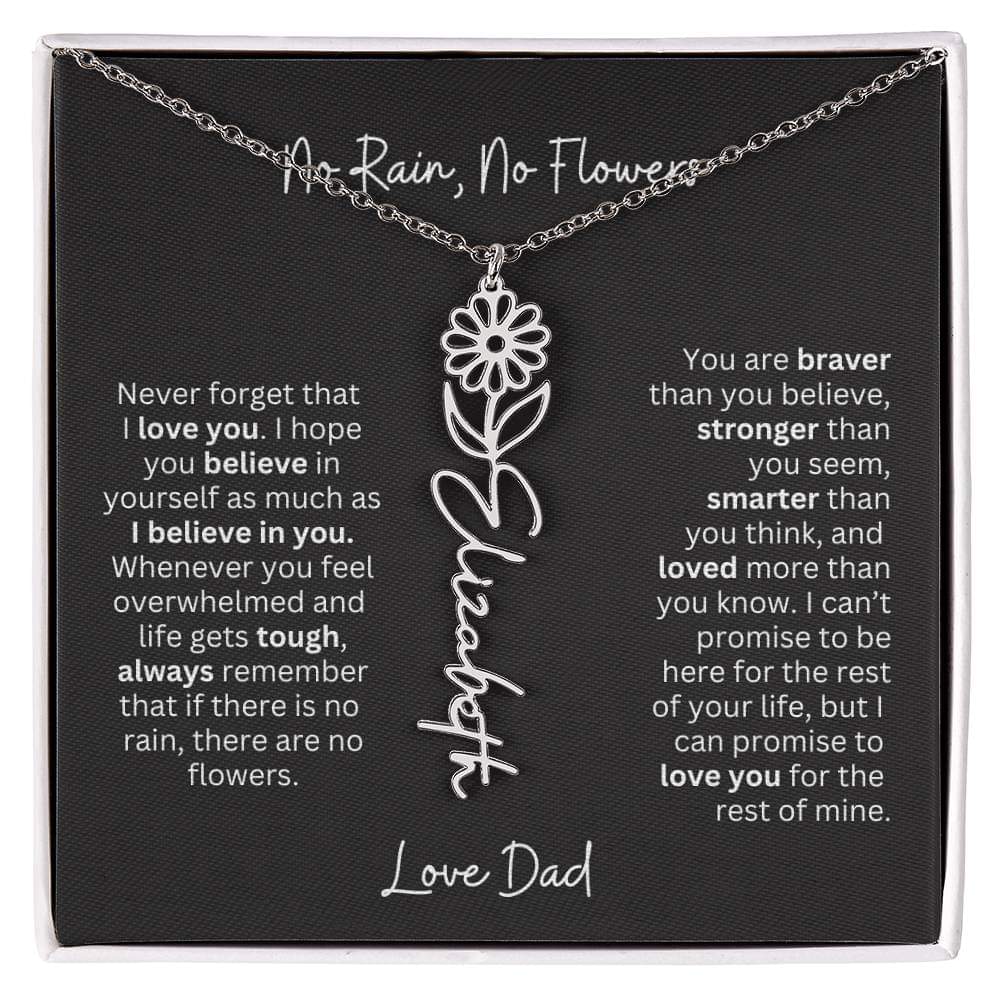 To My Daughter - Love Dad - A Stunning and Heartfelt Gift Set