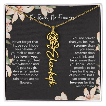 To My Daughter Necklace