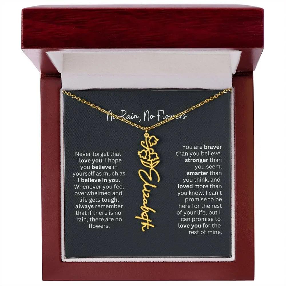 To My Daughter Necklace From Dad