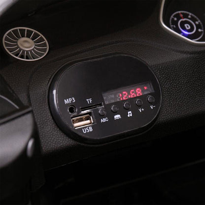 TOBBI 12V Audi TT RS Electric Ride On Car for Kids in Sleek Black Design