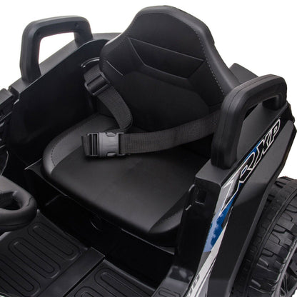 TOBBI 12V Electric Off-Road UTV for Kids - Battery Powered Ride-On Buggy