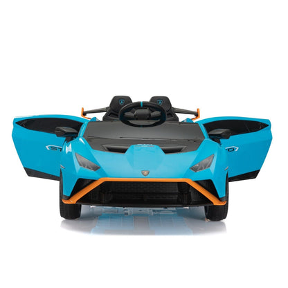 TOBBI 12V Kids Electric Lamborghini STO Sports Car with Remote Control