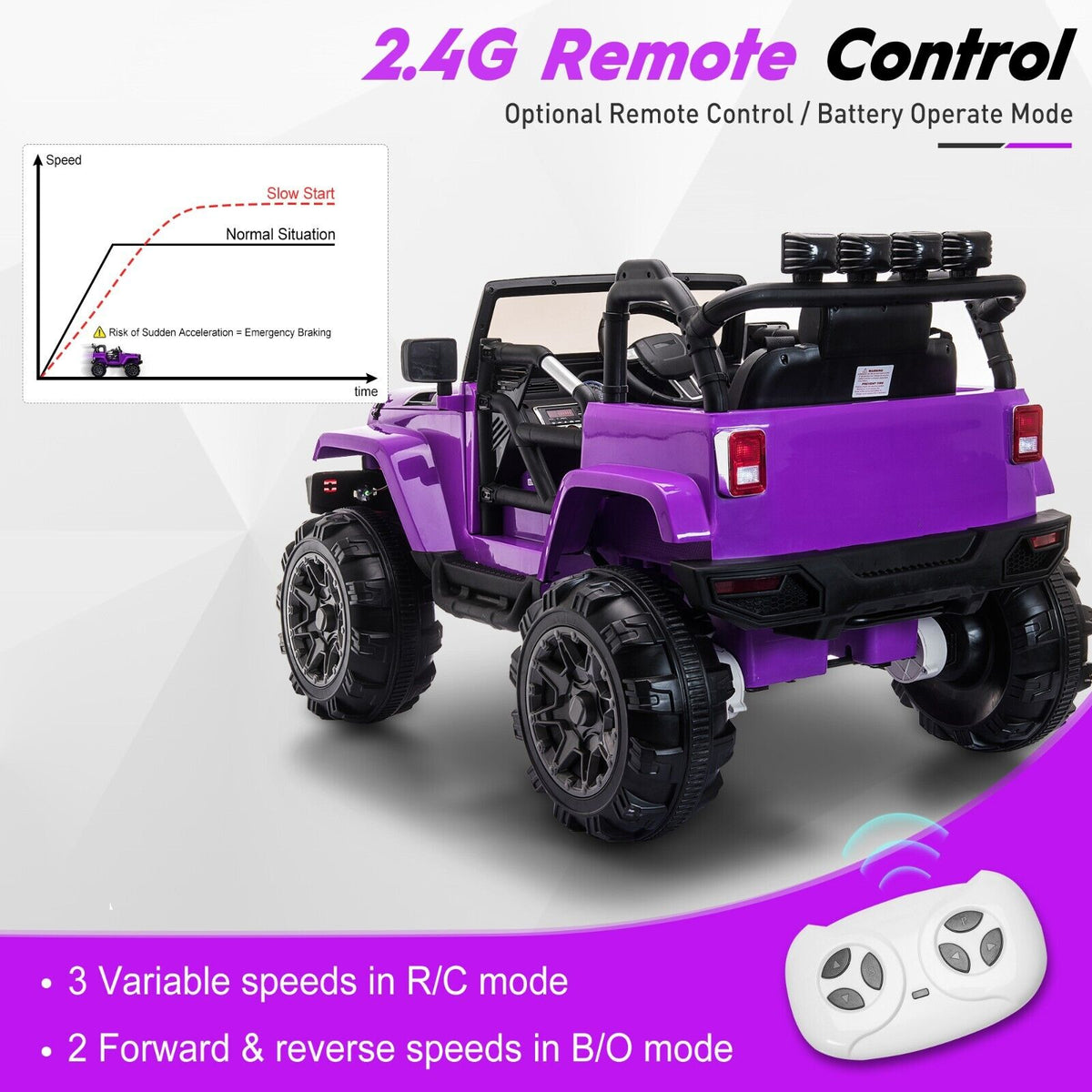 TOBBI 12V Kids Ride On Electric Truck with Remote Control - Perfect for Young Drivers!