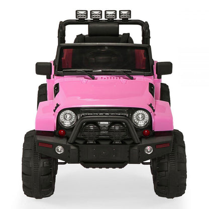 TOBBI 12V Kids Electric Wrangler Ride On Toy with Remote Control
