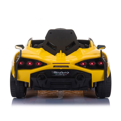 TOBBI 12V Lamborghini SIAN Electric Ride-On Car for Kids with 2.4G Remote Control