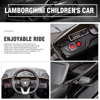 TOBBI 12V Lamborghini Urus Licensed Kids Ride on Car - Electric Motorized Vehicle for Endless Fun!