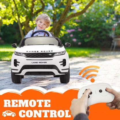 TOBBI 12V Licensed Land Rover Ride On Cars for Kids with Remote Control - Perfect Gift Option