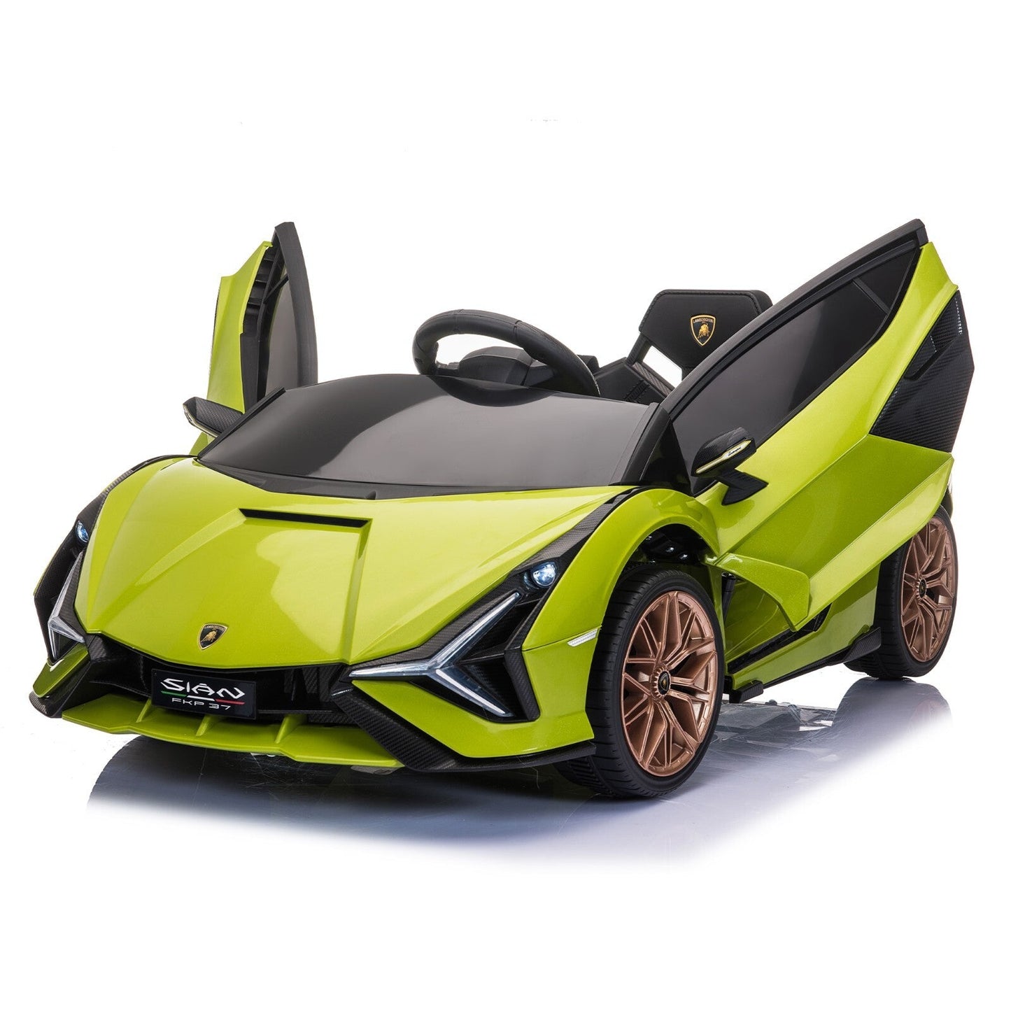 12V Kids Electric Ride-On Car Licensed Lamborghini Sian with Remote Control and MP3 Player