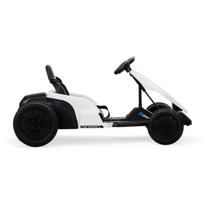 24V Electric Ride-On Go Kart for Kids Ages 4-16 with Drifting and Racing Features