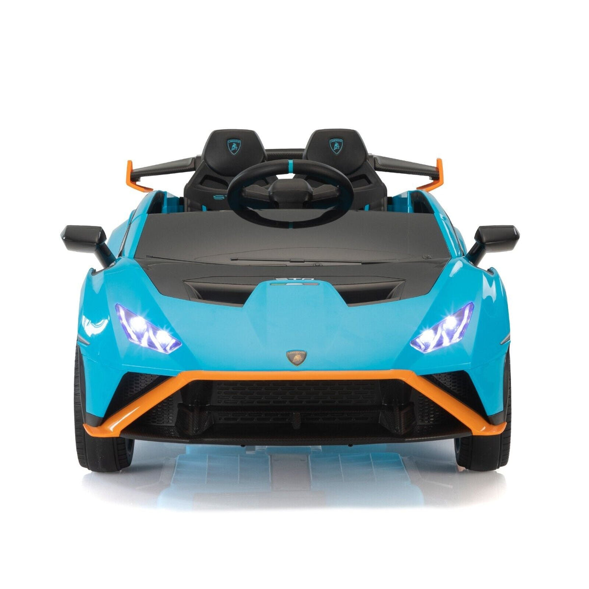 TOBBI Licensed Lamborghini STO 12V Electric Ride On Car with Remote Control for Kids