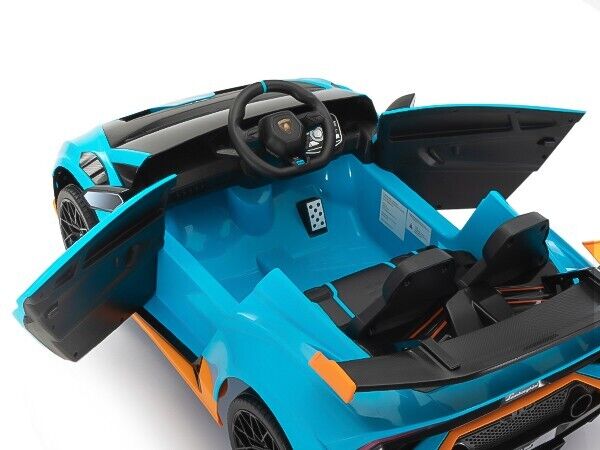 TOBBI Licensed Lamborghini STO 12V Electric Ride On Car with Remote Control for Kids