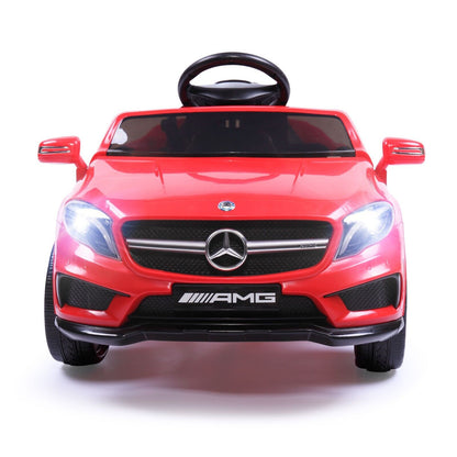 TOBBI Licensed Mercedes Benz Ride-On Car for Kids with Remote Control and Opening Doors - Red