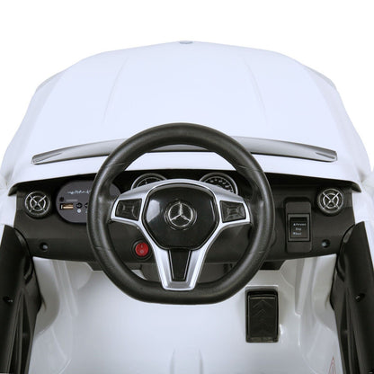 TOBBI Mercedes Benz Licensed Kids Electric Ride-On Car with Remote Control and MP3 Player