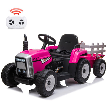 Electric Remote Control Ride-On Car for Toddlers Ages 3-6 Battery Powered