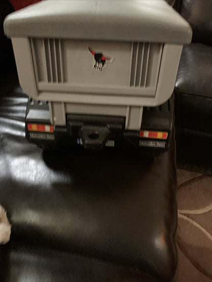 Mercedes Dump Truck Ride-On Toy for Toddlers with Sturdy Wheels