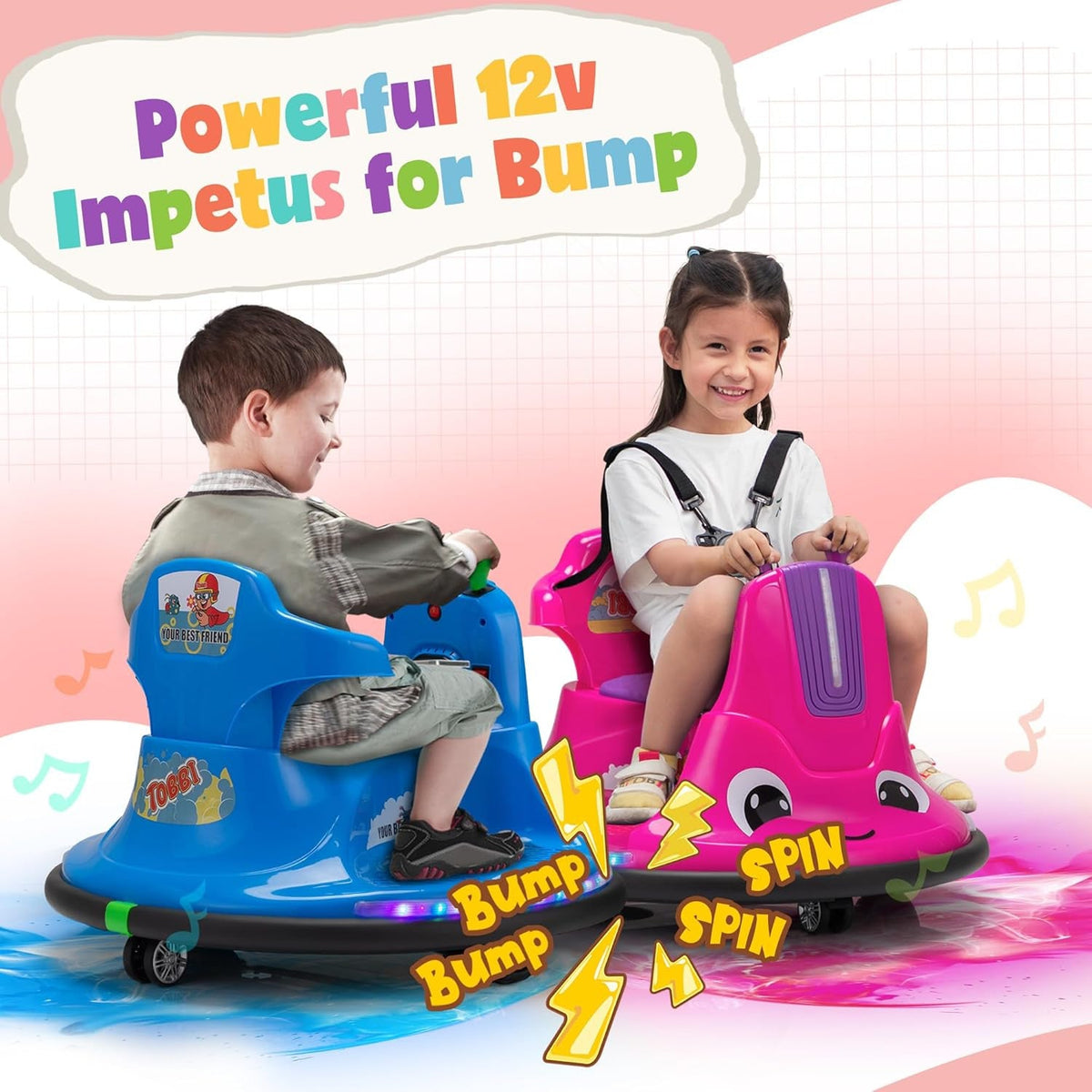 12V Electric Snail-Shaped Ride-On Toy Car for Toddlers with Remote Control
