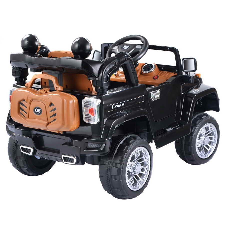 12V Electric Kids Ride-On Truck with Remote Control and Lights