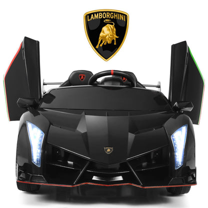 12V Licensed Lamborghini 2-Seater Electric Ride-On Car for Kids