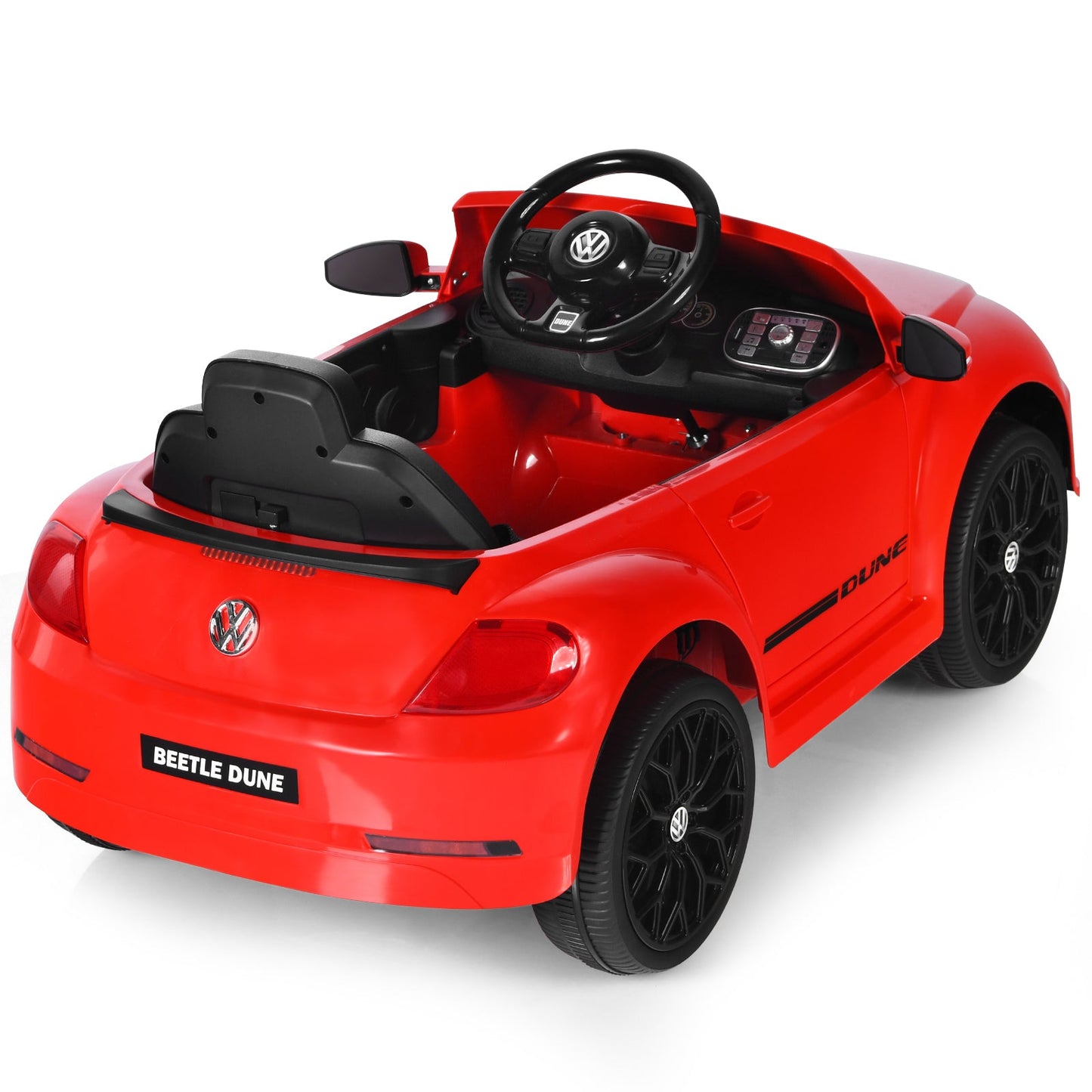 12V Electric Ride-On Volkswagen Beetle Car for Toddlers with Remote Control