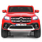2-Seater Electric Kids Ride-On Licensed Red Benz Toy Car