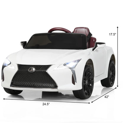 Licensed Electric Kids Ride-On Car with Remote Control Black