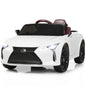 Licensed Electric Kids Ride-On Car with Remote Control Black