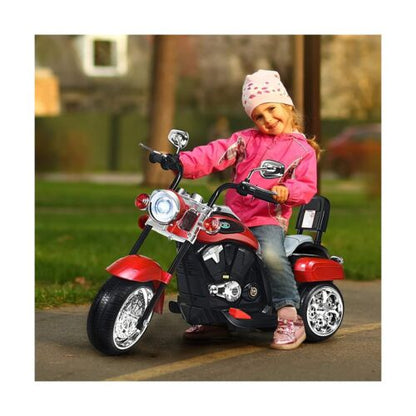 Topment Kids Electric Motorcycle, 6 V Rechargeable Battery Powered Ride on Toy