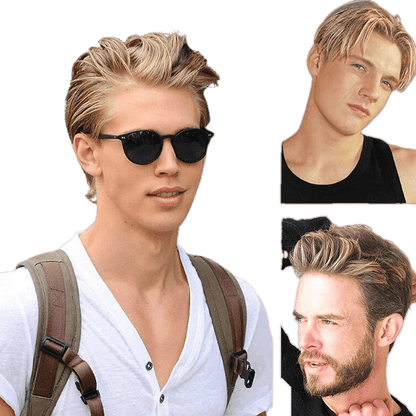 VIP Extensions Full Lace Toupee 100% Human Hair Hairpiece