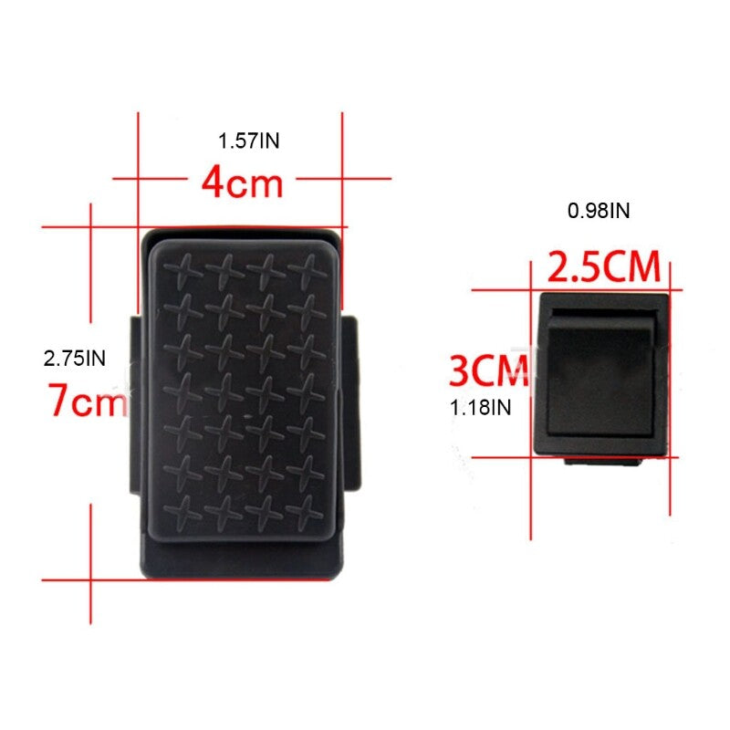Plastic Auto-Reset Pedal Control Switch for Kids Ride-On Baby Toy Car