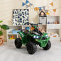 ATV-Inspired 12V Battery Powered Ride-on Toy Car for Kids in Eye-Catching Colors