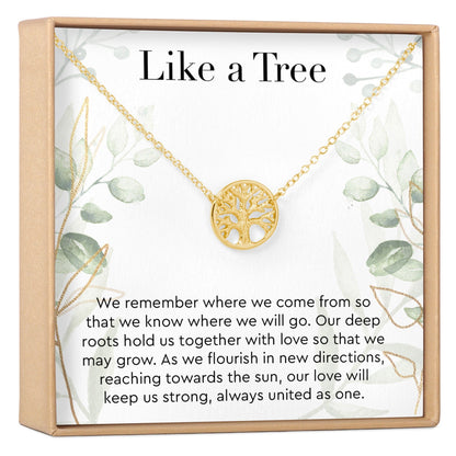 Tree Necklace Gift